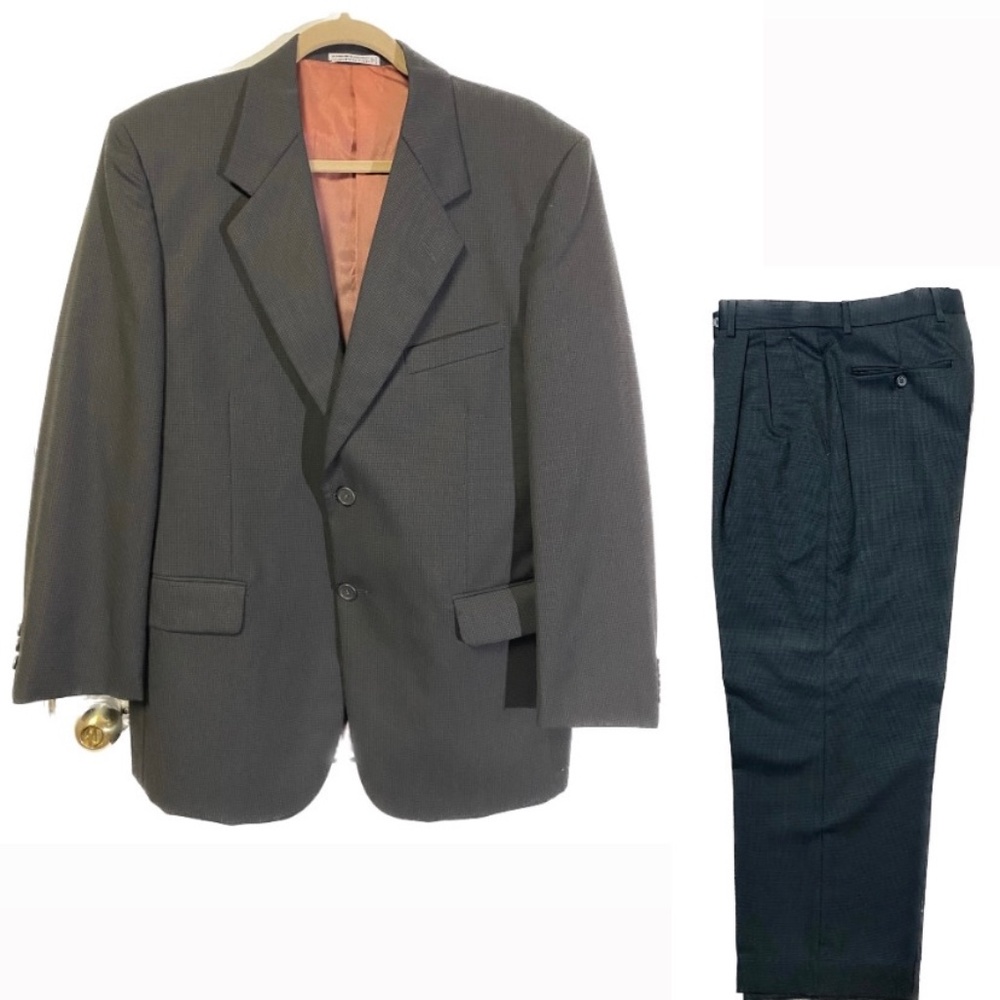 Uomo Ungaro Paris Dark Brown Men’s Suit Set - Size 39